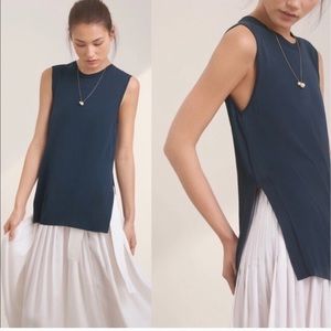 Aritizia Wilfred palmier sweater size xs in blue